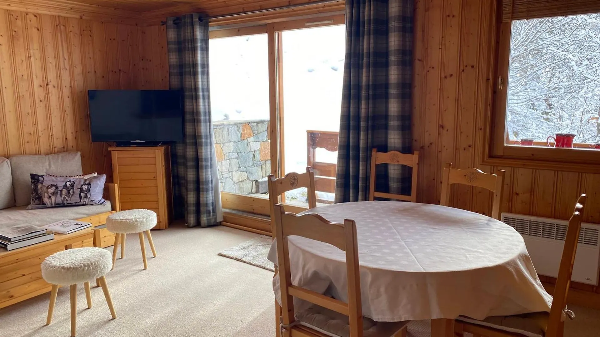 Charmant 3 Pieces A Meribel, 5 Pers, Balcon, Wifi, Garage - Fr-1-411-969 Les Allues